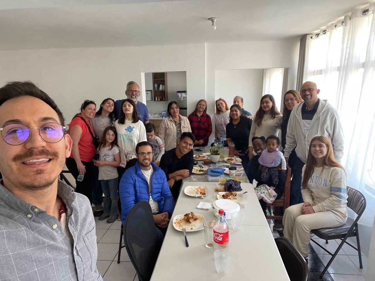 Convivencia de cuidado integral de voluntarios de VAMOS