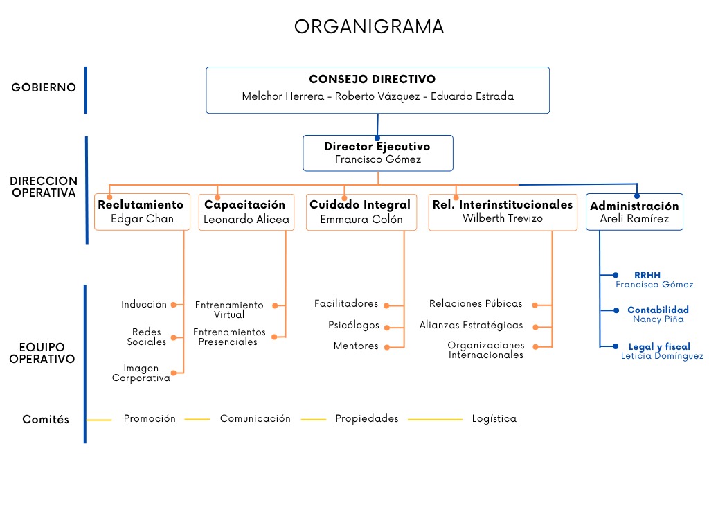 Organigrama de VAMOS